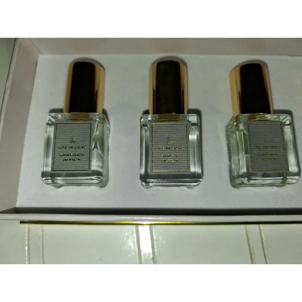 Life in Lilac Perfume Roll-On Gift Set 6 Scents 4ml Each New in Box